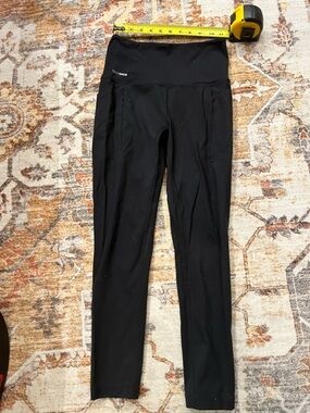 High-Waist Black TechStretch Leggings